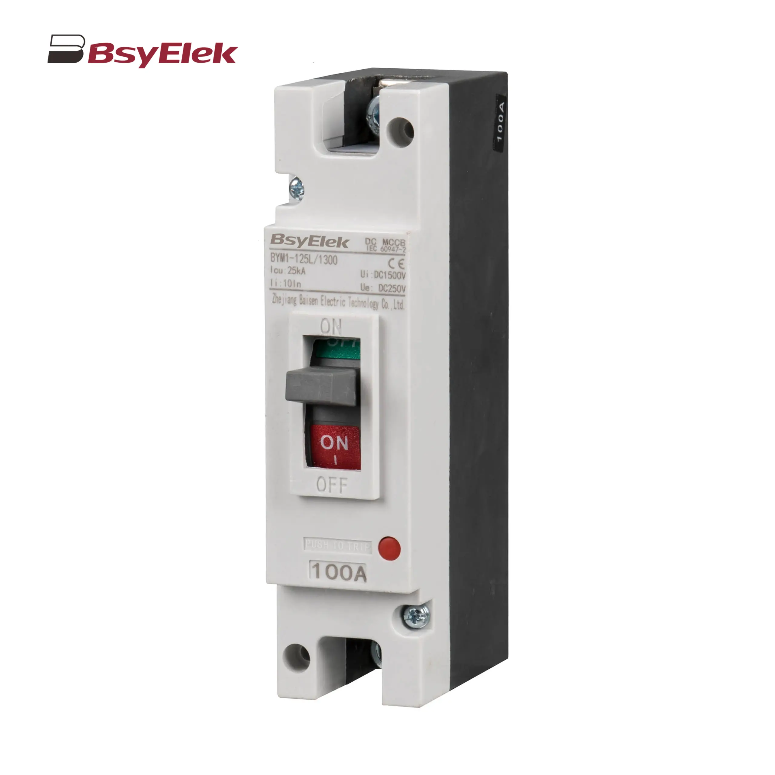 BYM1 MCCB Thermal Magnetic AC Molded Case Circuit Breaker