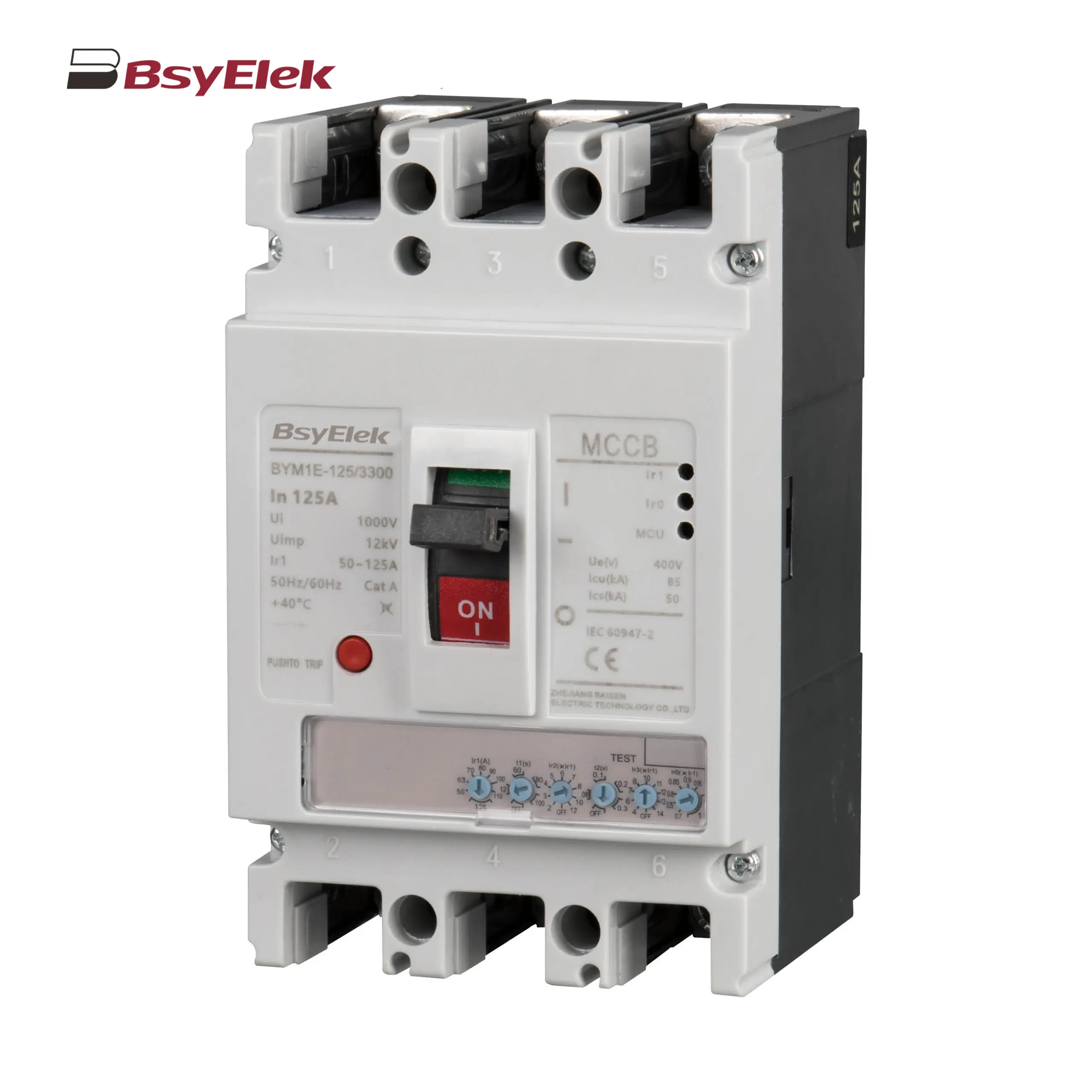 BYM1E MCCB Electronic Type Molded Case Circuit Breaker